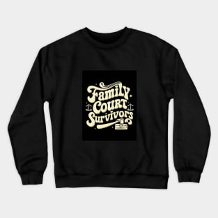 Family Court Survivors Crewneck Sweatshirt